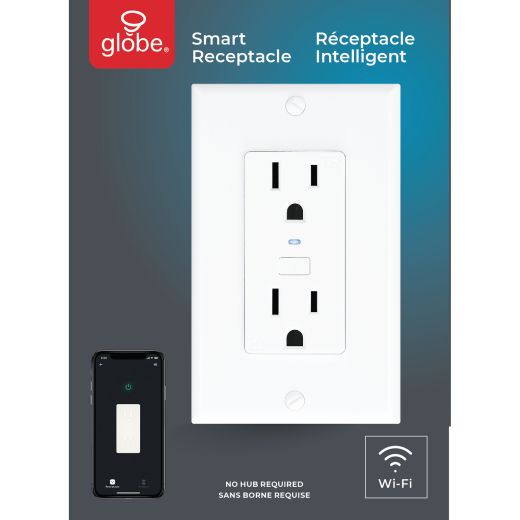 Smart Wifi Receptacle - 2 Tamper Resistant Outlet