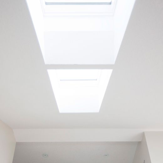 21-1/2" x 38-3/8" Grey Fixed Deck Mount Skylight
