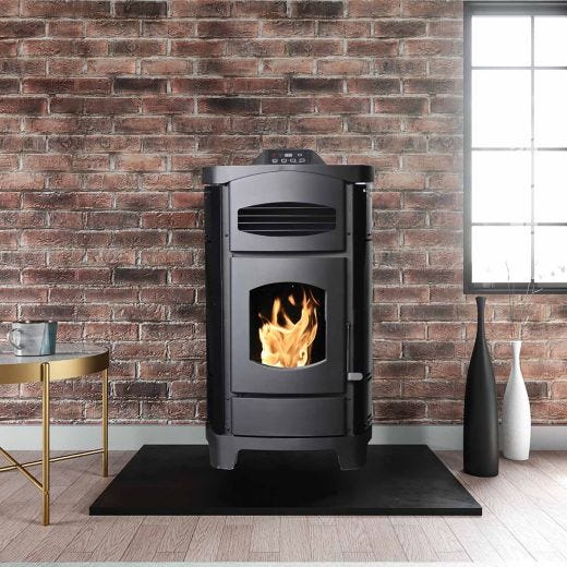 Ashley 46 Lb Hopper Pellet Stove 75% Efficiency