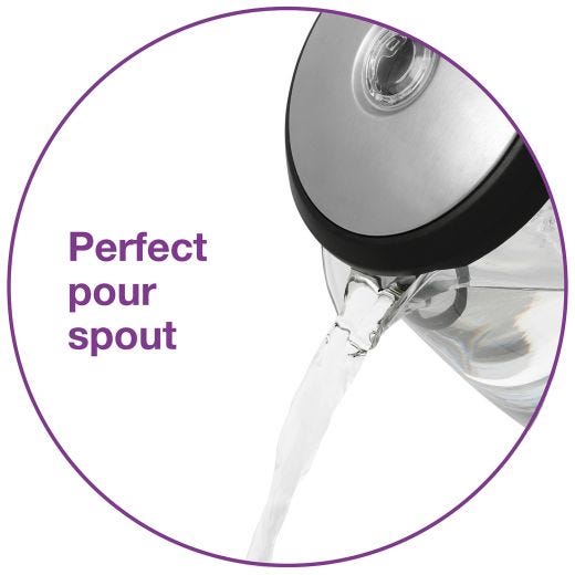 Cordless Electric Glass Kettle 1.5L