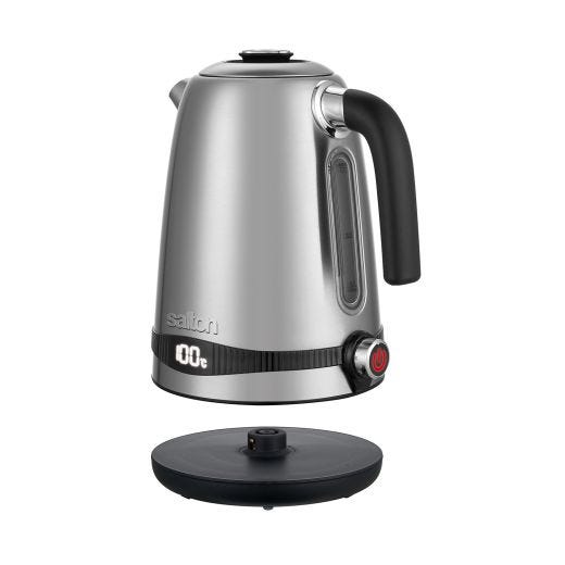 Cordless Stainless Steel Digital Kettle 1.7L