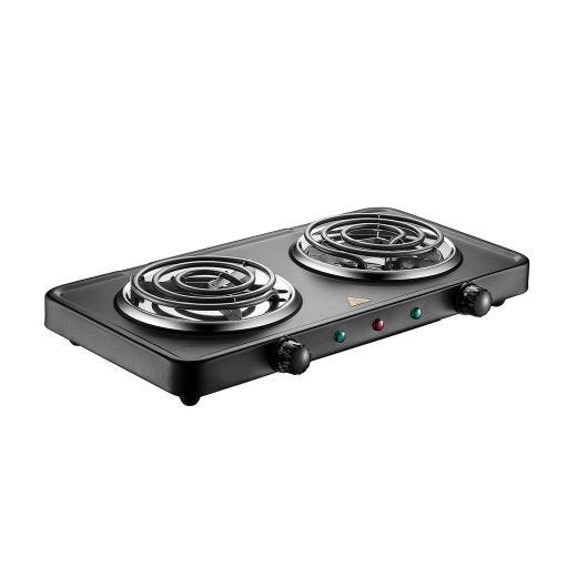 Double Coil Portable Electric Cooktop