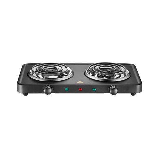 Double Coil Portable Electric Cooktop