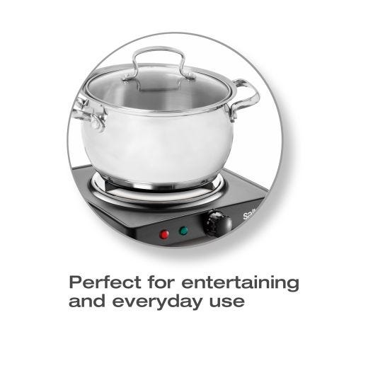 Double Coil Portable Electric Cooktop