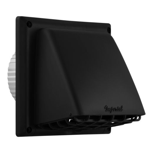4" Vent Cap Preferred / 3" Length Pipe- Black