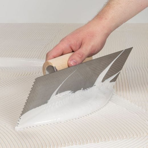 1/8x1/8x1/8 Square Notch Trowel