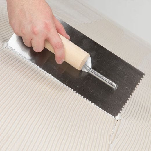 1/8x1/8x1/8 Square Notch Trowel