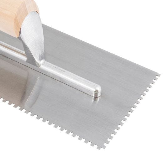 1/8x1/8x1/8 Square Notch Trowel