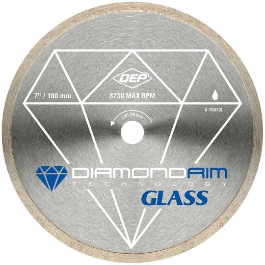 Lame de Coupe pour Verre 7"