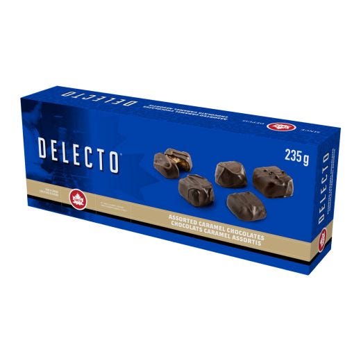Delecto Assorted Caramels 235g
