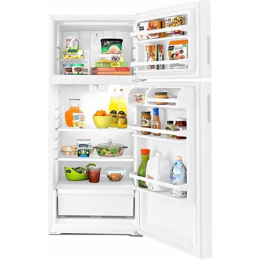 28in 14cu.ft. Top Mount Freezer Refrigerator