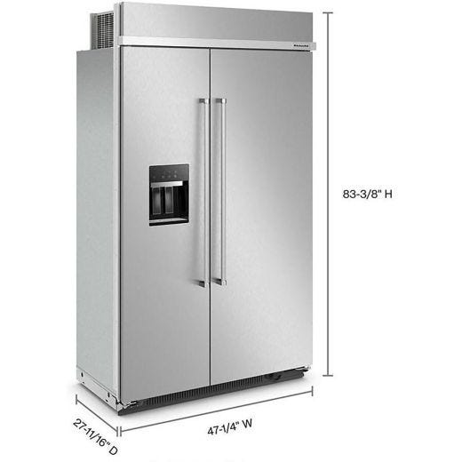 48" 19.4 Cu.Ft. Side-by-Side Refrigerator