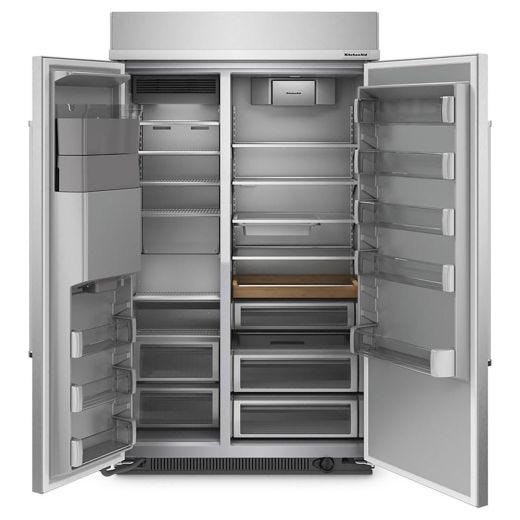 48" 29.4 cu. ft. Side-by-Side Refrigerator Stainless Steel