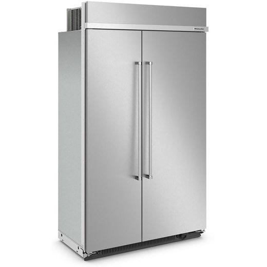 48" 30cf Built-in Side-by-Side Refrigerator Stainless Steel