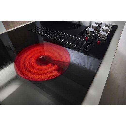 36" Built-in Electric Cooktop with 5 Elements Black