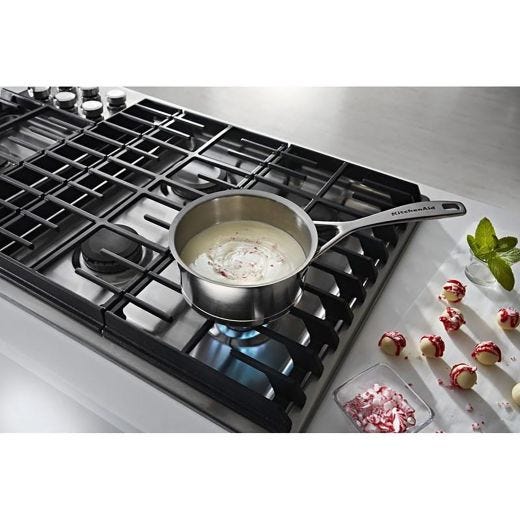 36" Built-in Gas Cooktop with Downdraft
