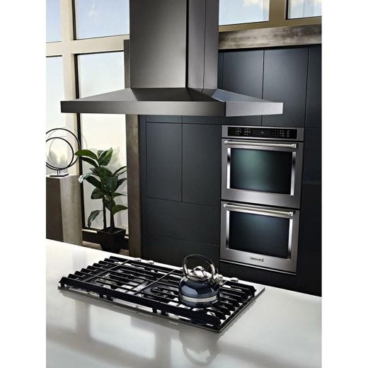 30" Built-In Gas Cooktop with Even-Heat™ Burner Stainless