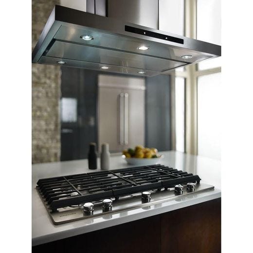36" Built-in Gas Cooktop with Even-Heat™ Burner Stainless