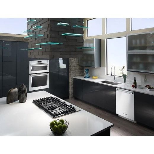 36" Built-in Gas Cooktop with Even-Heat™ Burner Stainless