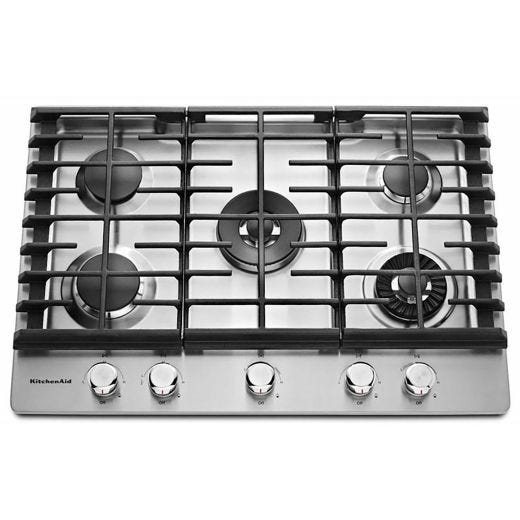 30" Built-in Gas Cooktop with Griddle