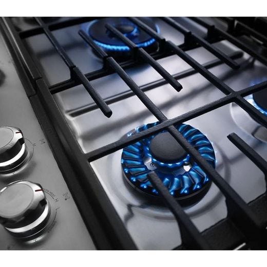 36" Built-in Gas Cooktop with Griddle