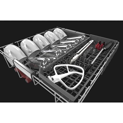 24" Built-in Dishwasher with FreeFlex™ Third Rack Black SS