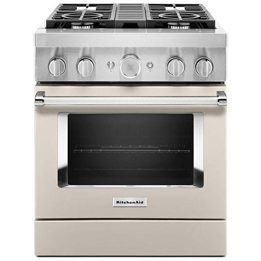 30" Dual Fuel Range w/ Even-Heat™ True Convection Beige