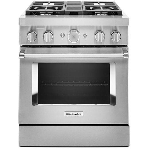 30" Dual Fuel Range w/ Even-Heat™ True Convection Stainless