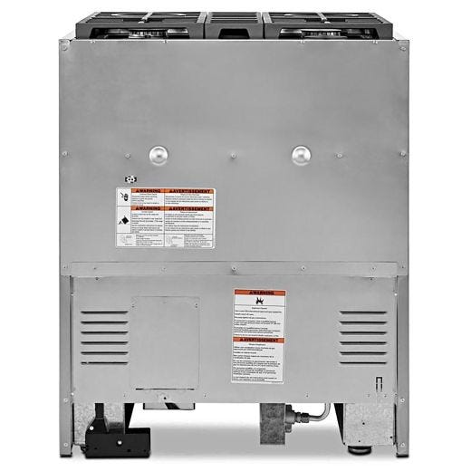 30" Dual Fuel Range w/ Even-Heat™ True Convection Stainless