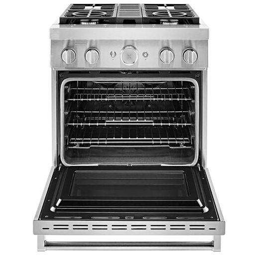 30" Dual Fuel Range w/ Even-Heat™ True Convection Stainless
