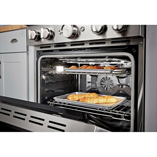 30" Dual Fuel Range w/ Even-Heat™ True Convection Stainless
