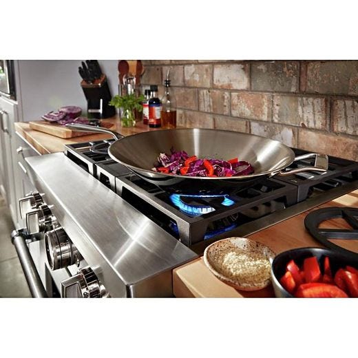 30" Dual Fuel Range w/ Even-Heat™ True Convection Stainless