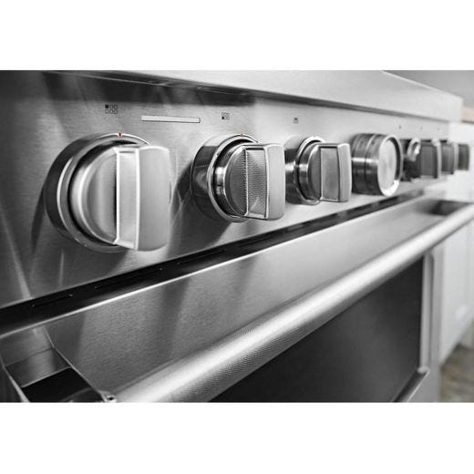 Cuisinière amovible à biénergie de 36po à convection véritab