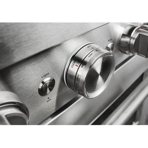 Cuisinière amovible à biénergie de 36po à convection véritab