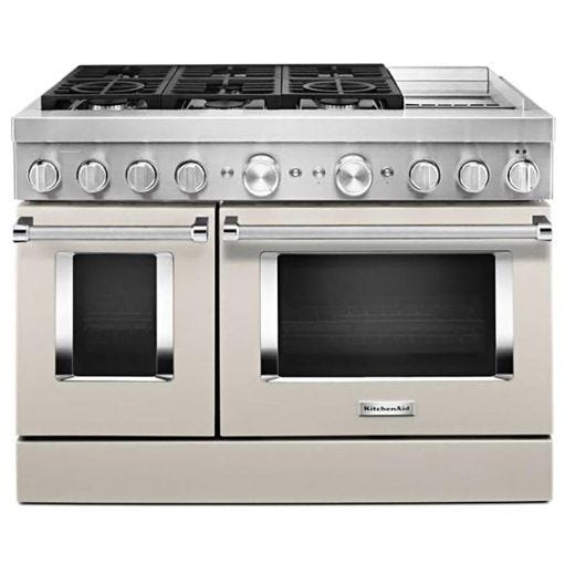 48" Dual Fuel Range w/ Even-Heat™ True Convection Beige