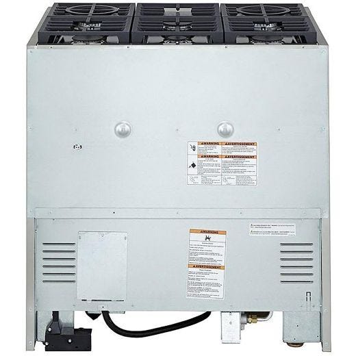 36" Gas Range with Even-Heat™ True Convection Blue