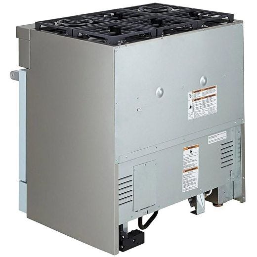 36" Gas Range with Even-Heat™ True Convection Blue