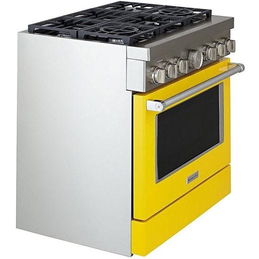 36" Gas Range with Even-Heat™ True Convection