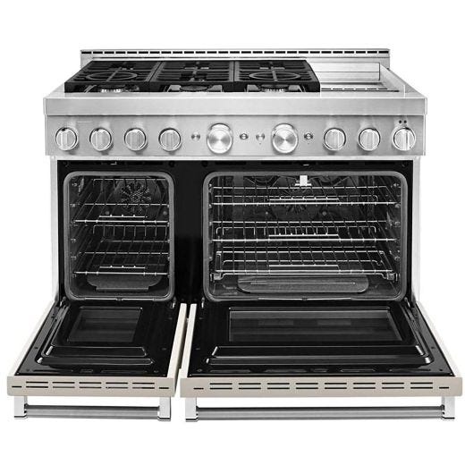 48" Gas Range with Even-Heat™ True Convection