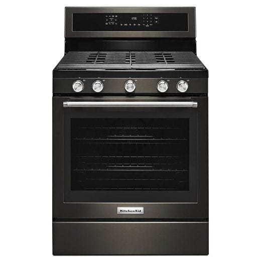 30" 5-Burner Gas Convection Range