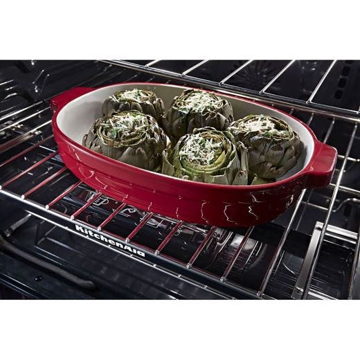 30" 5-Burner Gas Slide-In Convection Range