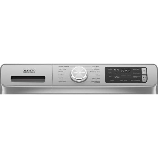 5.5cf Front Loading Washer with Extra Power button
