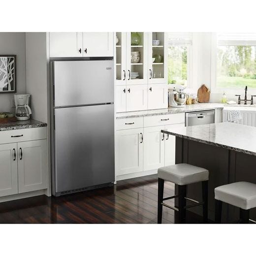 30" 18 cu. ft. Top Freezer Refrigerator