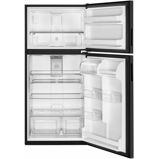 33" 21 Cu. Ft. Top Freezer Refrigerator - Black