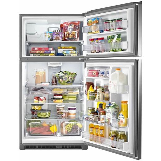 33" 21.2 cu.ft. Top Freezer Refrigerator with Ice Maker