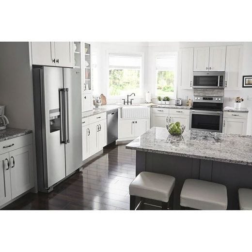 3625 cu.ft. Side-by-Side Fridger with External Water&Ice