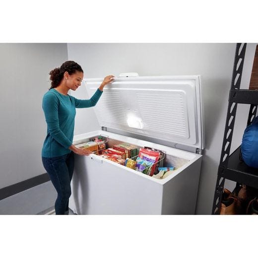 16 cu. ft. Chest Freezer in White