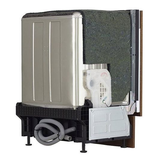 24" Built-in Dishwasher with Stainless Steel Tub