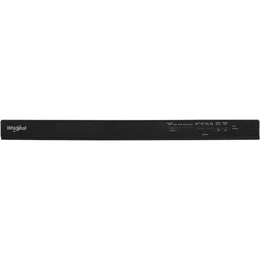 24" 55dBA Top Control Pocket Handle Dishwasher - Black