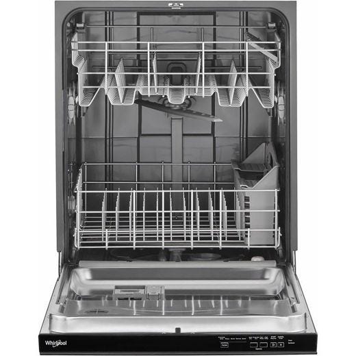 24" Top Control Dishwasher with Hybrid Tub - Black